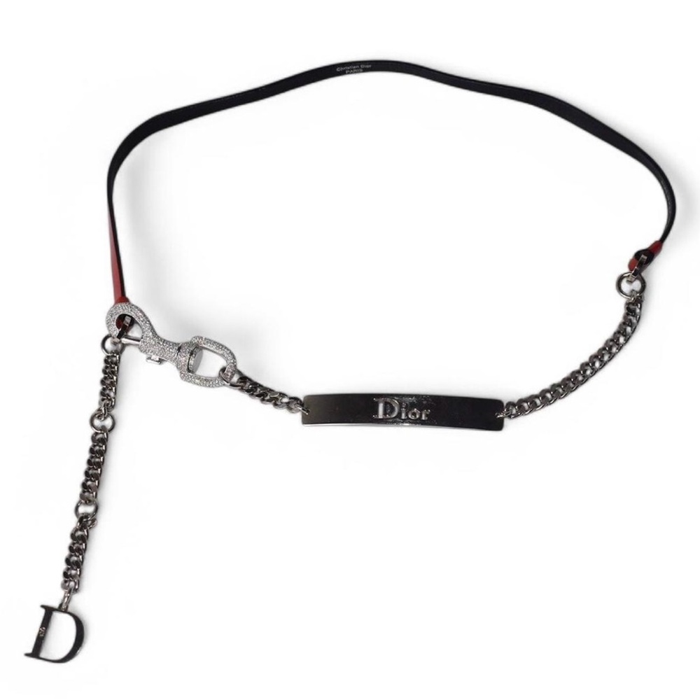 Dior Hardcore chain belt